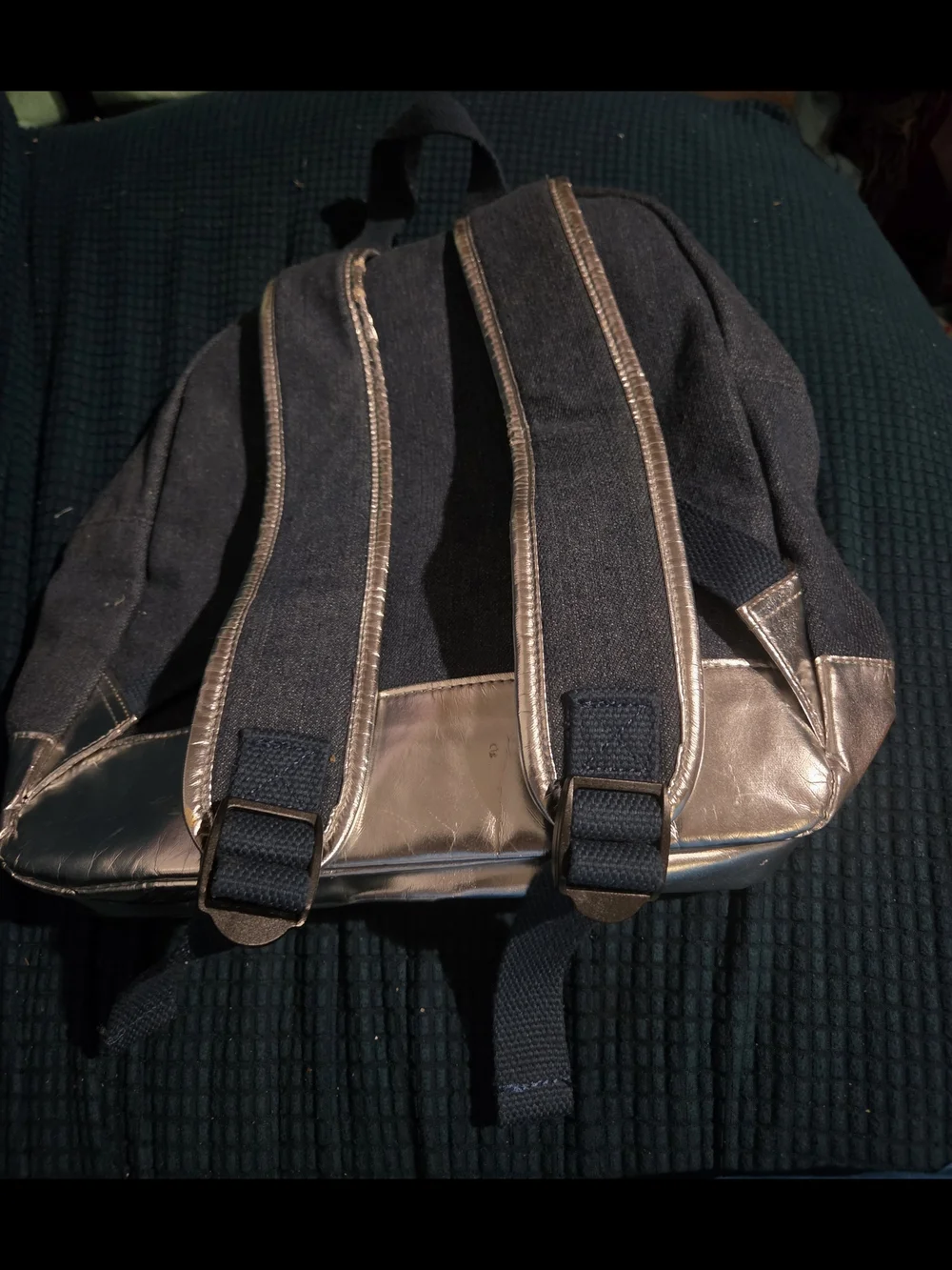 Backpack Navy Blue Patches - Awesome Design